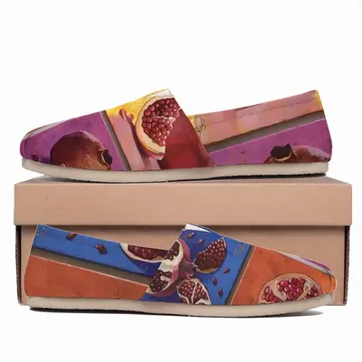 Men Pomegranates 4 Flat Shoes