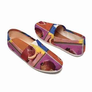 Men Pomegranates 4 Flat Shoes