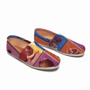 Men Pomegranates 4 Flat Shoes