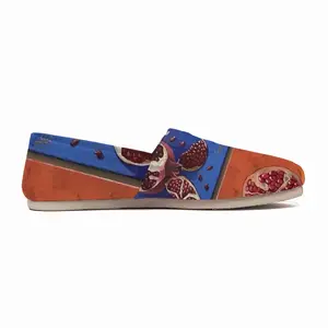 Men Pomegranates 4 Flat Shoes