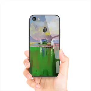 Green Ismy Valley OPPO F7 Phone Case