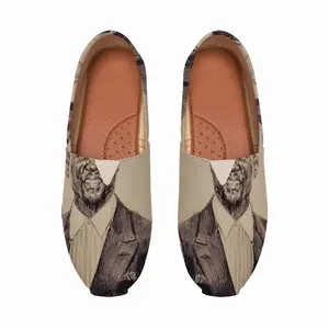 Men Kevin Hart Portrait Flat Shoes