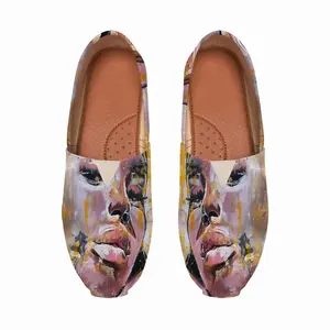 Men The Real Gold Flat Shoes