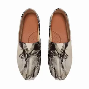 Men Ashanti Portrait Flat Shoes