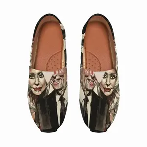 Men Lady Gaga And Tony Bennett Flat Shoes