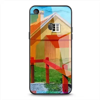 Red Fence OPPO F7 Phone Case