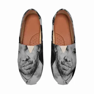 Men Aubrey Drake Graham Portrait Flat Shoes