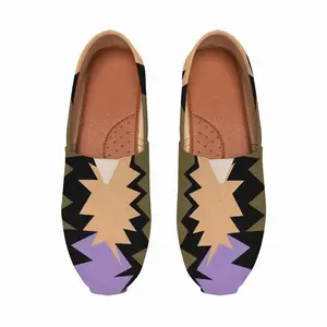 Men Violet Dress Flat Shoes