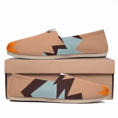 Men Orange Peel Flat Shoes