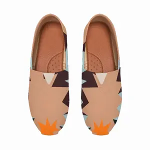 Men Orange Peel Flat Shoes