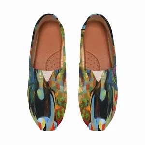 Men Portrait Of A Girl (Anya) Flat Shoes