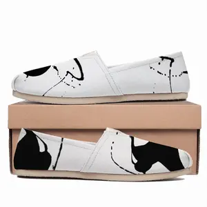 Men Abstract Dance Flat Shoes