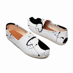 Men Abstract Dance Flat Shoes