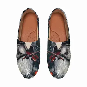 Men Raccoon Celebrating Apples Harvest Ii Flat Shoes