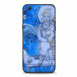 Drawing Ink - Blue Diva OPPO A59 Phone Case