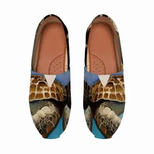 Men Caribbean Turtle Flat Shoes