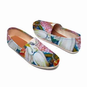 Men In Love Cockatoo Parrots Flat Shoes