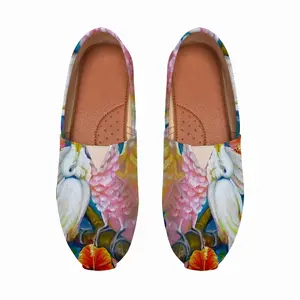 Men In Love Cockatoo Parrots Flat Shoes