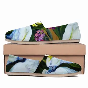 Men Unexpected Kiss Parrots Flat Shoes