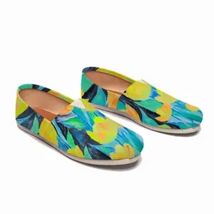 Men Sun In Tulips Flat Shoes