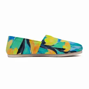 Men Sun In Tulips Flat Shoes