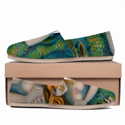 Men Mermaid Love Flat Shoes