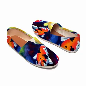 Men Koi Fish In The Pond Flat Shoes