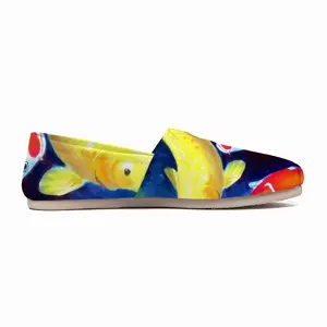 Men Koi Fish In The Pond Flat Shoes