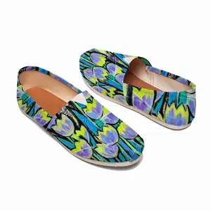 Men Morning Sun In Tulips Flat Shoes