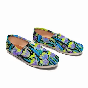 Men Morning Sun In Tulips Flat Shoes