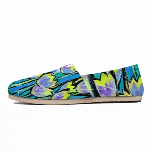 Men Morning Sun In Tulips Flat Shoes