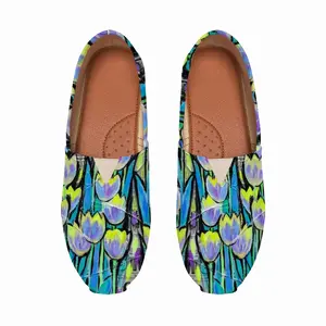 Men Morning Sun In Tulips Flat Shoes