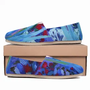 Men Flower Bed Flat Shoes