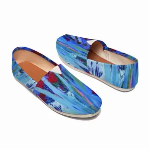 Men Flower Bed Flat Shoes