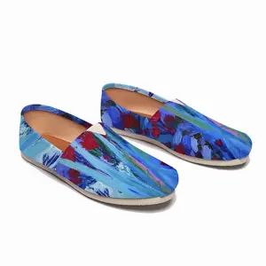 Men Flower Bed Flat Shoes