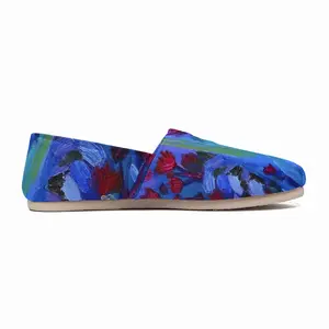 Men Flower Bed Flat Shoes