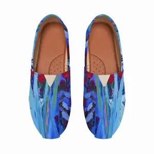 Men Flower Bed Flat Shoes