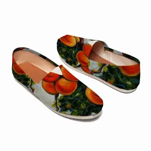 Men Apricots In The Garden Flat Shoes