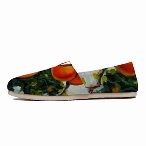 Men Apricots In The Garden Flat Shoes