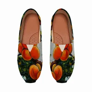 Men Apricots In The Garden Flat Shoes