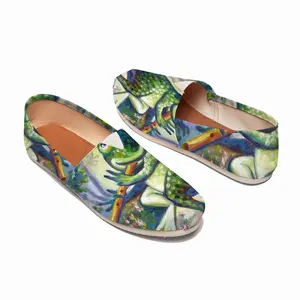 Men Frog Song Flat Shoes