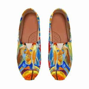 Men Portrait Of A Boy Flat Shoes