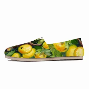 Men Butterfly Teasing Apple Tree Flat Shoes