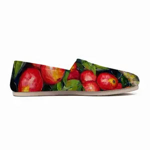 Men Butterfly Teasing Apple Tree Flat Shoes