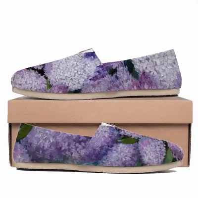 Men Lilac Flat Shoes