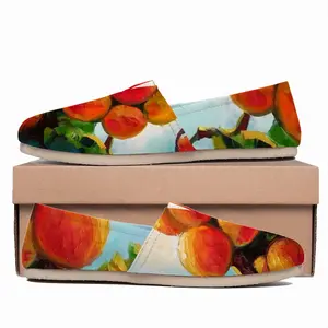 Men Apricot Tree Flat Shoes