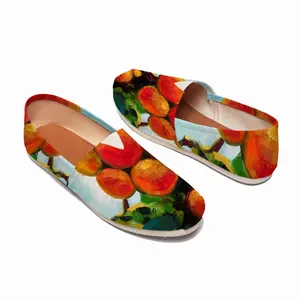 Men Apricot Tree Flat Shoes