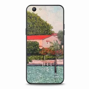 House With Red Roof OPPO A59 Phone Case