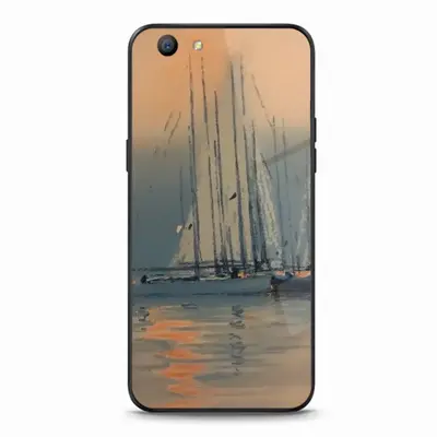 Sailboats With Sun Reflection OPPO A59 Phone Case