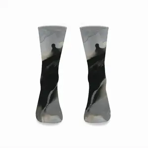 Spirit-Winged-Creature Mid-Calf Socks